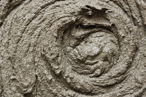 Smooth concrete mix.