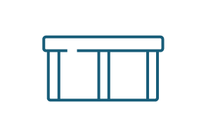 A roll off dumpster.